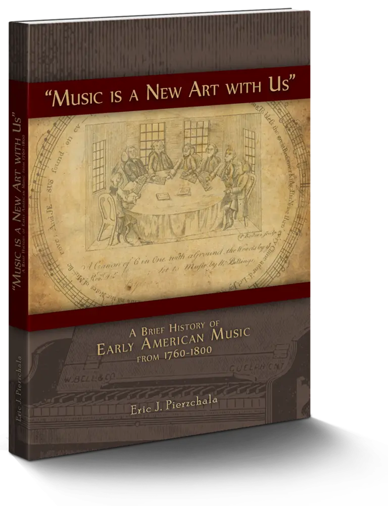 Image of 3D rendering of the book Music Is a New Art with Us